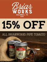 15% Off BriarWorks Pipe Tobacco