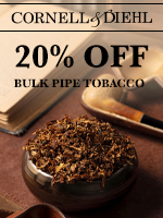 20% Off Cornell & Diehl Bulk Tobacco