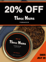 20% Off Three Nuns Pipe Tobacco