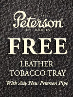Free Peterson Leather Tobacco Tray