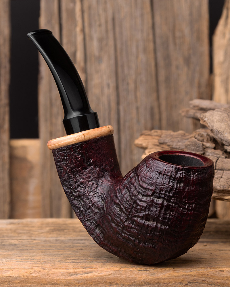 Brad Pohlmann Sandblasted Lars Blowfish with Masur Birch