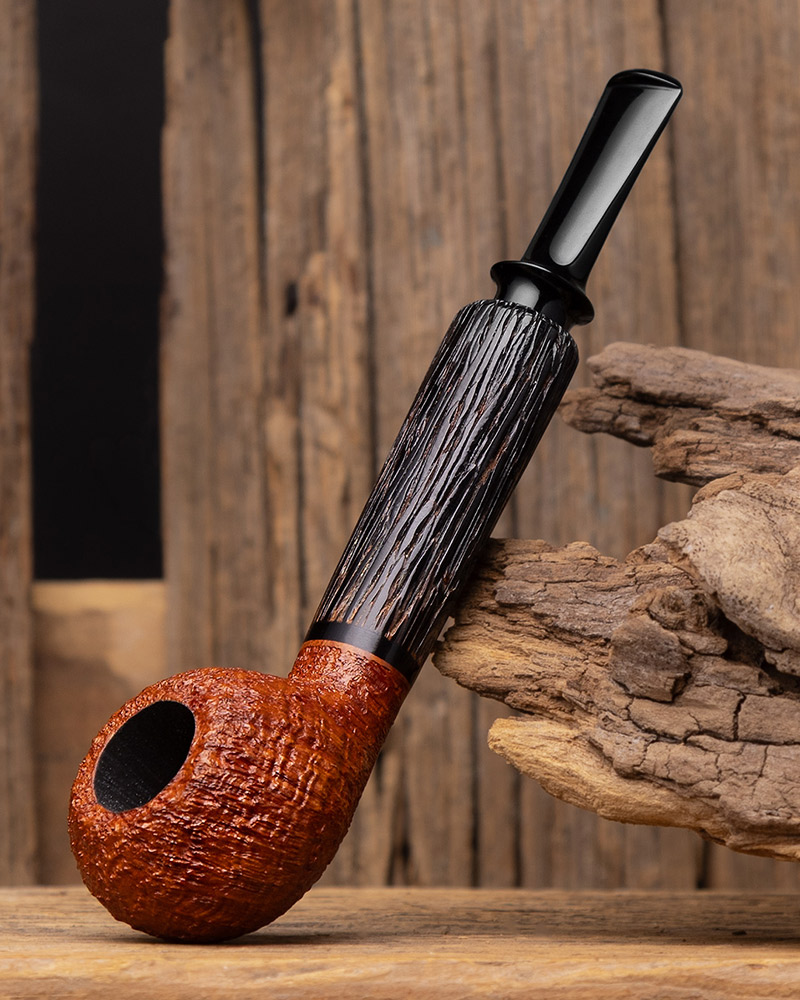 Micah Redmond Sandblasted Tomato with Black Palm