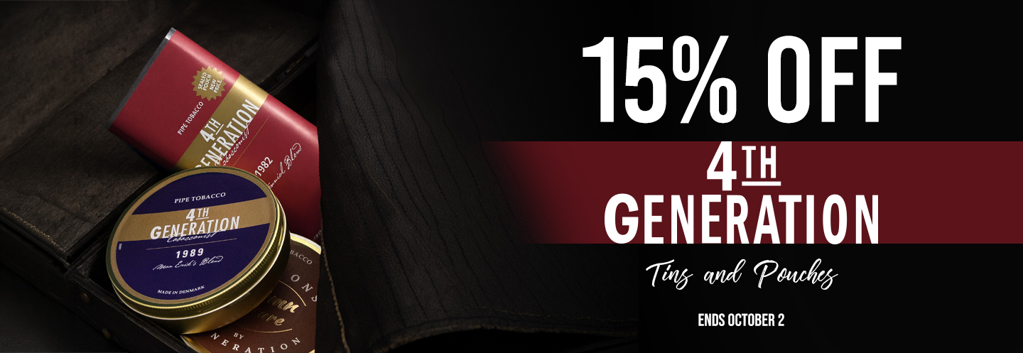 15% Off All 4th Gen Tins & Pouches
