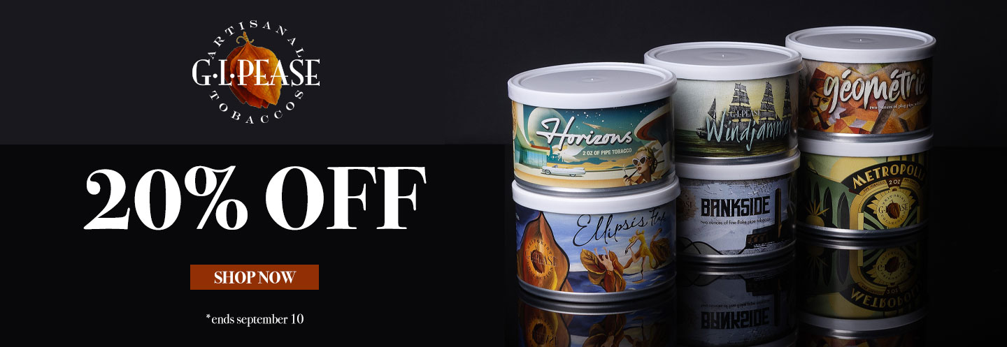 20% Off G.L. Pease Tins