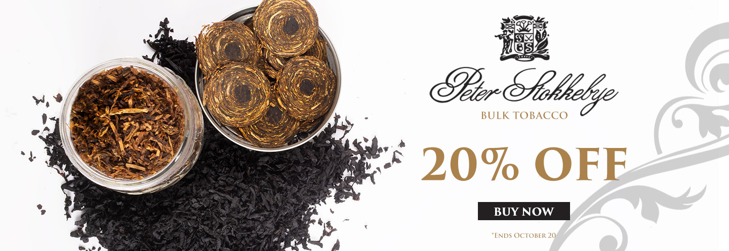 20% Off Peter Stokkebye Bulk Tobacco