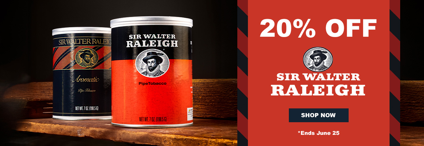 20% Off Sir Walter Raleigh Tobacco