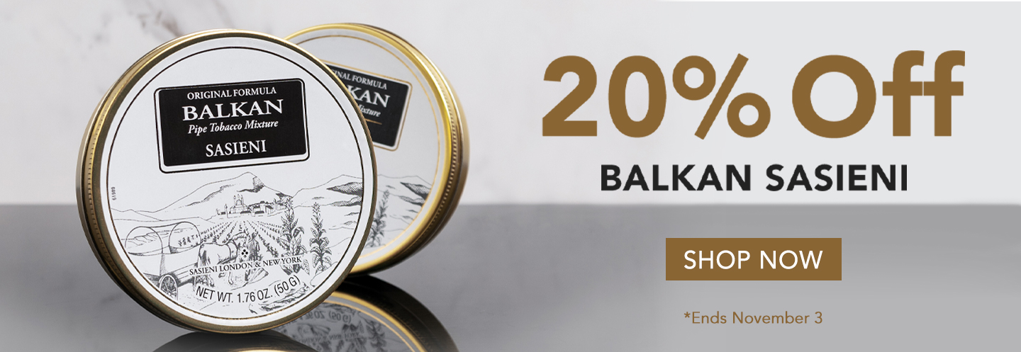 20% Off Balkan Sasieni