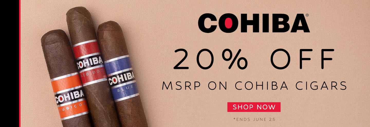 20% Off Cohiba Cigars