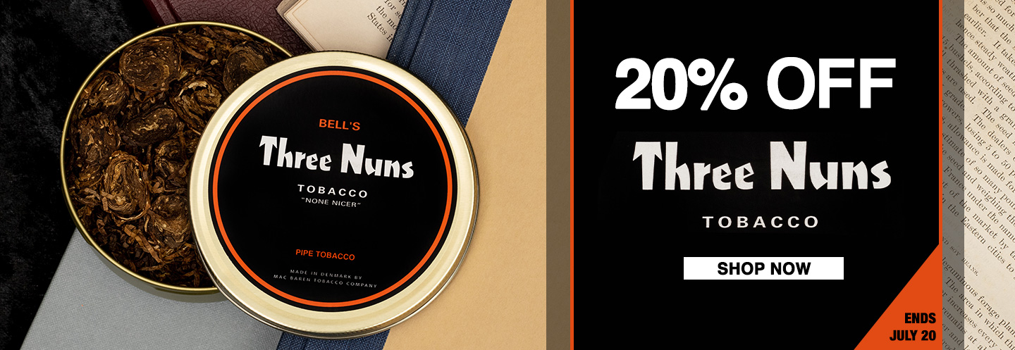 20% Off Three Nuns Pipe Tobacco