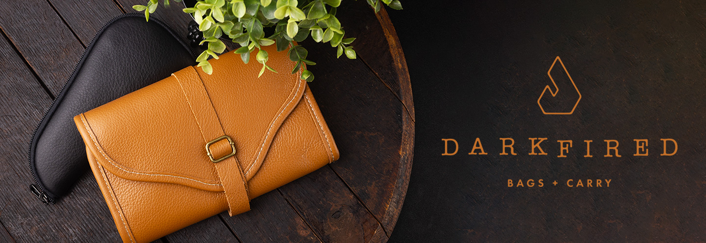 Stands & Pouches: Dark Fired Leather