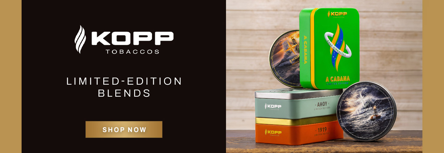 New Kopp Pipe Tobaccos | Five Limited-Edition Blends