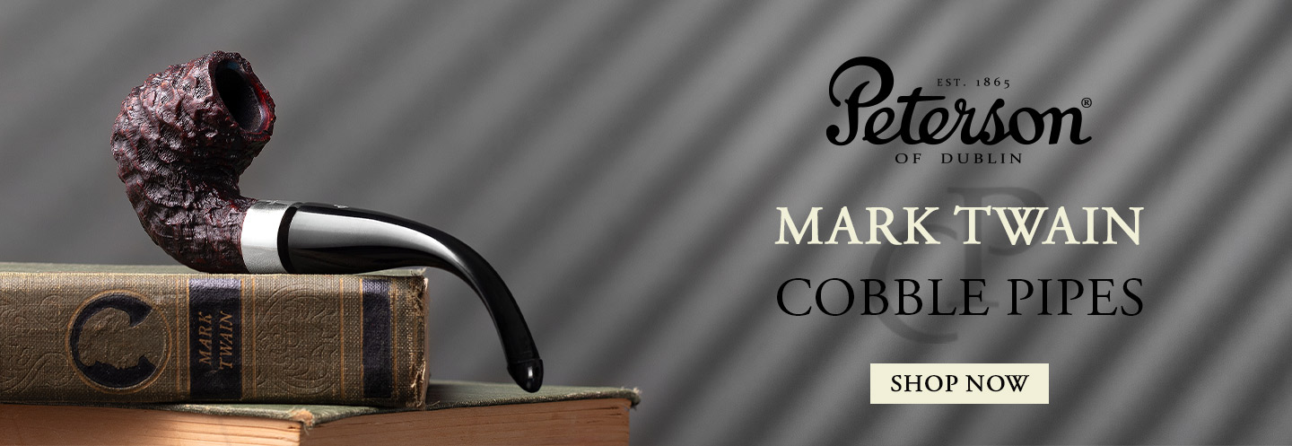 Peterson Mark Twain Cobble (CP) Pipes | Available Now
