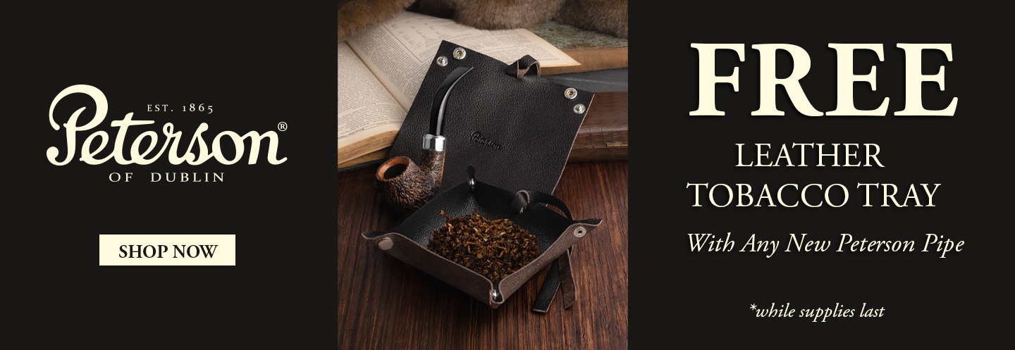 Free Peterson Leather Tobacco Tray